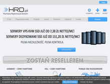 Tablet Screenshot of hrd.pl